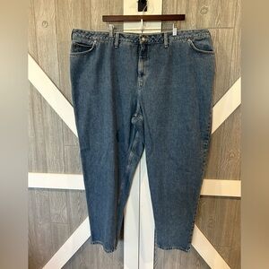 WJ4. Lands End Women’s 100% Cotton Plus Size Jeans 24W